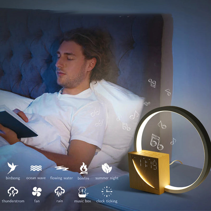 Touch Control Bedside Alarm Clock Light