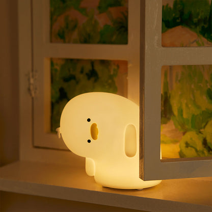 Cute Duck Silicone Clap-On Night Light