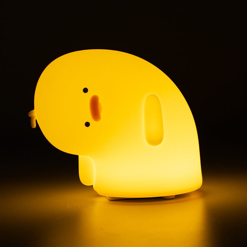 Cute Duck Silicone Clap-On Night Light