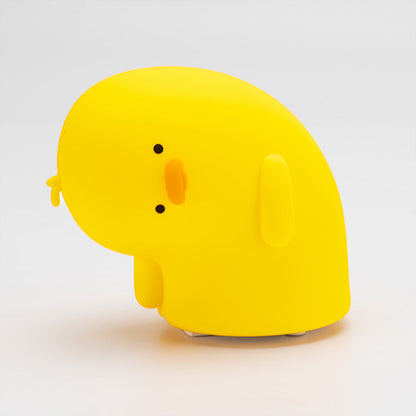 Cute Duck Silicone Clap-On Night Light