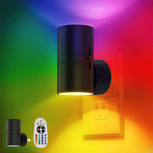 RGB Color Changing LED Plug-in Night Light