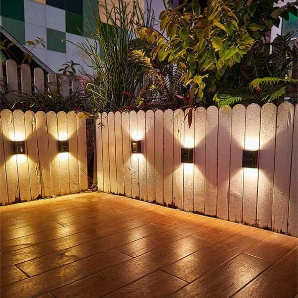 🎁Buy 3 Get 2 Free🔥Waterproof Solar Powered Outdoor Patio Wall Decor Light