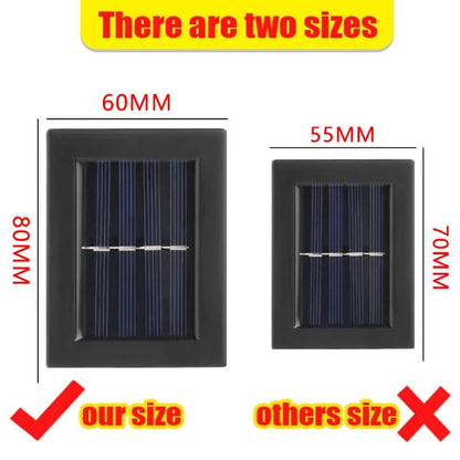 🎁Buy 3 Get 2 Free🔥Waterproof Solar Powered Outdoor Patio Wall Decor Light