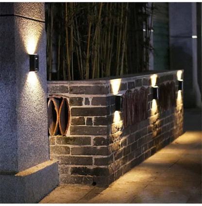 🎁Buy 3 Get 2 Free🔥Waterproof Solar Powered Outdoor Patio Wall Decor Light